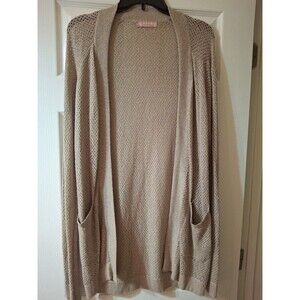 SOYBU Women's Beige Cardigan Size S